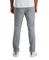 Kenneth Cole Reaction Men's Slim-Fit Stretch Check Dress Pants