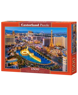 Castorland Fabulous Las Vegas Jigsaw Puzzle Set, 1500 Piece