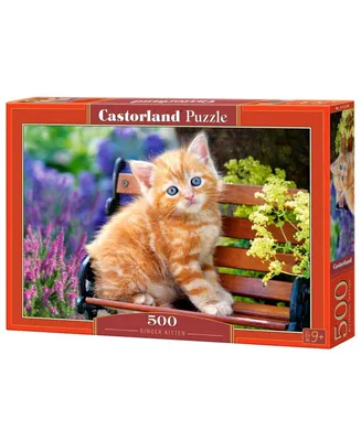 Castorland Ginger Kitten Jigsaw Puzzle Set, 500 Piece