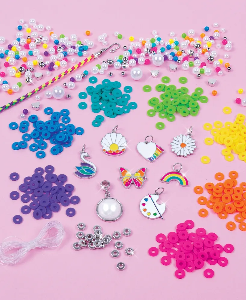 Rainbows and Pearls Diy (do it yourself) Jewelry Kit
