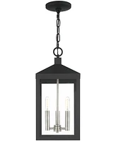 Livex Nyack 3 Light Outdoor Pendant Lantern