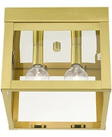 Livex Nyack 2 Light Flush Mount