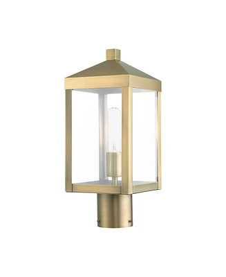 Livex Nyack 1 Light Outdoor Post Top Lantern