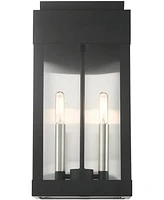 Livex York 2 Light Outdoor Wall Lantern