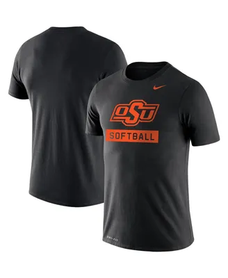 Men's Nike Black Oklahoma State Cowgirls Softball Drop Legend Performance T-shirt