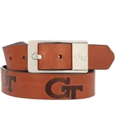 Men's Georgia Tech Yellow Jackets Brandish Leather Belt