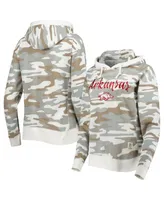 Women's Pressbox Camo Arkansas Razorbacks San Pablo Pullover Hoodie