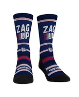 Men's and Women's Rock 'Em Socks Gonzaga Bulldogs Team Slogan Crew