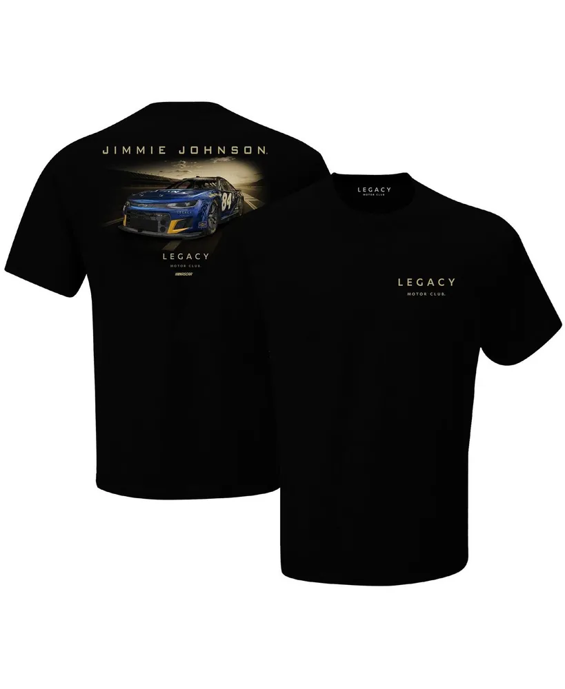 Men's Legacy Motor Club Team Collection Black Jimmie Johnson Carvana T-shirt