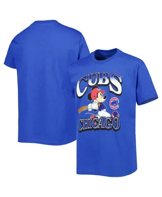 Big Boys and Girls Royal Chicago Cubs Disney Game Day T-shirt