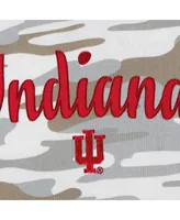 Women's Pressbox Camo Indiana Hoosiers San Pablo Pullover Hoodie