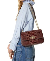 Brahmin Rosalie Convertible Chain Strap Small Leather Crossbody