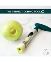 Zulay Kitchen Durable Stainless Steel Premium Apple Corer Remover