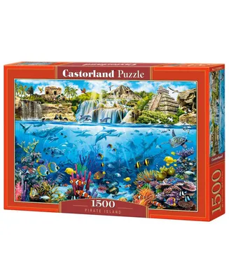 Castorland Pirate Island Jigsaw Puzzle Set, 1500 Piece