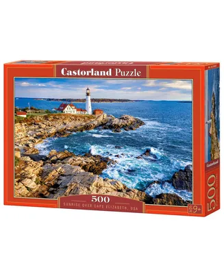 Castorland Sunrise Over Cape Elizabeth, Usa Jigsaw Puzzle Set, 500 Piece