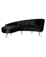 Evangeline 86" Velvet Parisian Sofa