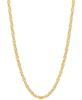 Italian Gold Mariner Link 20" Chain Necklace in 10k Gold