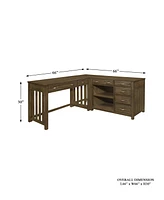 Traine 3-Piece Corner Desk