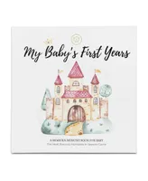 KeaBabies Craft Baby Memory Book, First 5 Years Books, 90 Pages Keepsake Milestone Journal for Girls, Boys