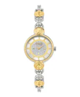 Versus Versace Women's Les Docks Petite 2 Hand Quartz Two-Tone Stainless Steel Watch, 30mm