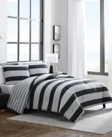 Closeout! Nautica Lawndale Reversible 3 Piece Comforter, Set, Full/Queen