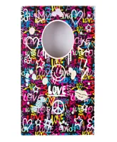 Three Cheers For Girls 3C4G Graffiti Table Top Cornhole