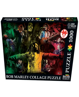 Bob Marley 1000 Piece Collage Jigsaw Puzzle, 19" x 26"