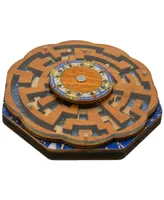 Dendera Zodiac Wooden Puzzle Based On The Ancient Night Sky, Medium Difficultly, Twist The Maze To Open New Pathways For Both Ball Bearings To Navigat