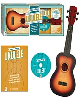 Uke'N Play Ukulele Kit Learn How To Play Ukulele At Home, Comes With Specially Made Ukulele For Beginners And Experts Cd included With Tips And Songs