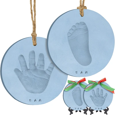 KeaBabies Cherish Baby Hand and Footprint Kit, Dog Paw Print Handprint Ornament Kit for Newborn, Babies, Boys