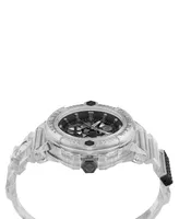 Philipp Plein Men's The $kull Transparent Silicone Strap Watch 45mm