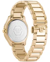 Philipp Plein Women's Spectre Lady Gold Ion-Plated Bracelet Watch 38mm