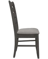 Coaster Home Furnishings Dalila 2-Piece Asian Hardwood Ladder Back Side Chair Set