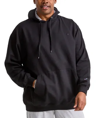 Champion Men's Big & Tall Powerblend Solid Fleece Hoodie