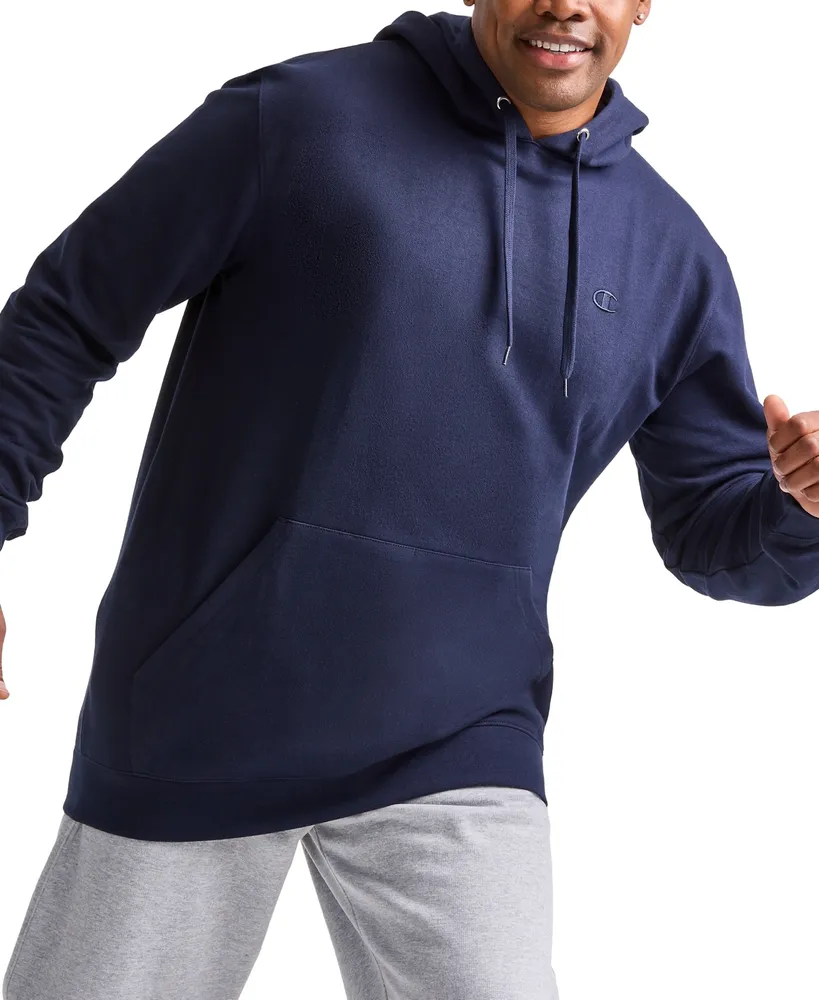 Champion Men's Big & Tall Powerblend Solid Fleece Hoodie