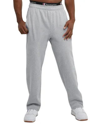 Champion Men's Big & Tall Powerblend Open Bottom Fleece Sweatpants