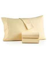 Last Act! Charter Club Solid 550 Thread Count 100% Cotton 4-Pc. Sheet Set, Queen, Exclusively at Macy's