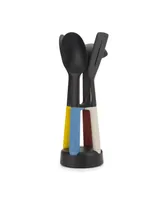 Joseph Joseph Elevate Slim 4-Piece Utensil Set with Storage Stand