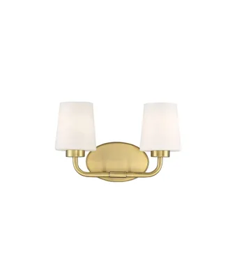 Savoy House Capra 2-Light Bathroom Vanity Light (15" W x 9"H)