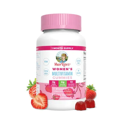 Women's Multivitamin Gummies, Cherry & Raspberry, Org, 60 ct