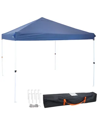 Sunnydaze Decor Standard Pop-Up Canopy with Carry Bag - 12 ft x 12 ft