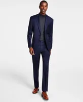 Michael Kors Mens Classic Fit Wool Blend Stretch Suit Separates