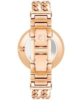 Anne Klein Women's Dual Chain Bracelet Watch 33mm