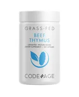 Codeage Grass-Fed Beef Thymus Pasture-Raised, Non-Defatted Supplement, Freeze-Dried - 180ct