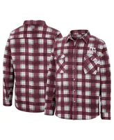 Men's Colosseum Maroon Texas A&M Aggies Ellis Full-Snap Jacket