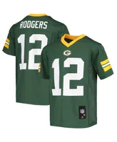 Big Boys Aaron Rodgers Green Bay Packers Replica Player Jersey