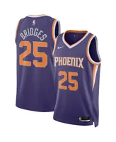 Men's and Women's Nike Mikal Bridges Purple Phoenix Suns 2022/23 Swingman Jersey - Icon Edition