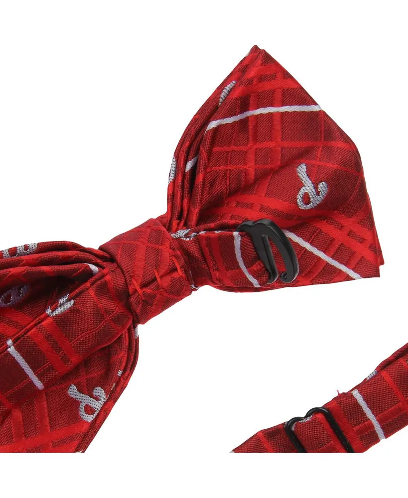 Men's Red Philadelphia Phillies Oxford Bow Tie