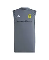 Men's adidas Gray Nashville Sc 2023 On-Field Sleeveless Training Jersey