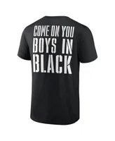 Men's Fanatics Black Nashville Sc Johnny Cash Come On T-shirt